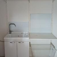 Lavabo con armadietto + Struttura con ripiani