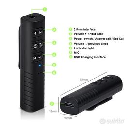 Trasmettitore audio Auto Musica Bluetooth jack