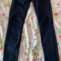 pantaloni blu spessi 