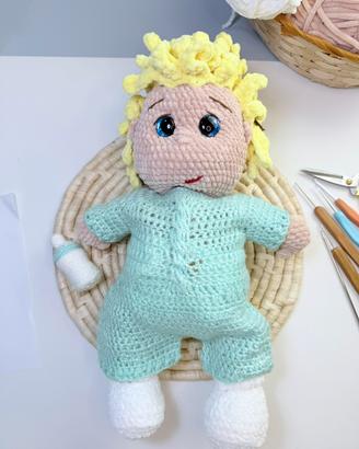 Dolcissimo pupazzetto fatto a mano