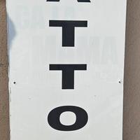 insegna gastronomia-trattoria