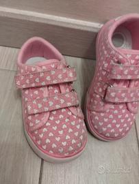 Sneakers tela rosa n.23 Chicco