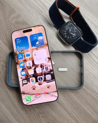 iPhone 17 pro max 512 e Apple Watch serie 8  45mm