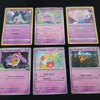Carte Pokemon tipo psico
