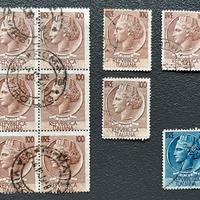 Francobolli Italia Siracusana