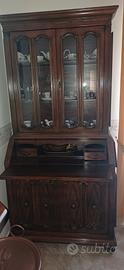 Credenza- segretaire in legno 