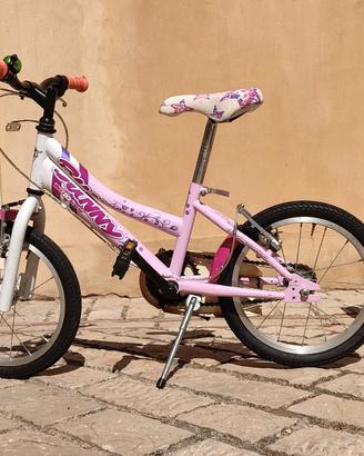 Bici bambina Trubbiani Bunny Tg 16"