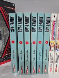 MANGA ITALIANO SPY X FAMILY 1-6