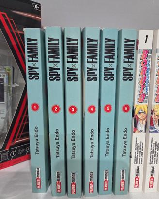 MANGA ITALIANO SPY X FAMILY 1-6
