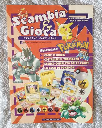 Num 1 set ottobre 2000 scambia e gioca IT pokemon