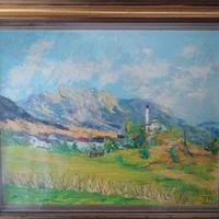 quadro castel di fiemme di Mellerio G. 