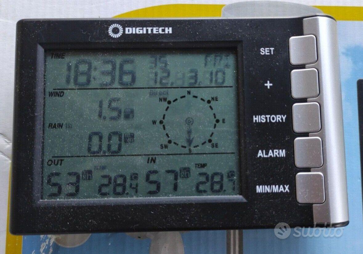 stazione meteo Digitech Weather XC0400 PERFETTA Audio/Video In
