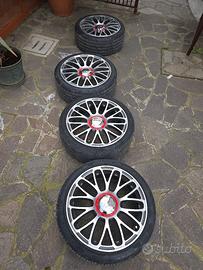 Cerchi margherita per 500 Abarth 