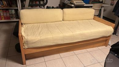 Letto singolo uso divano
