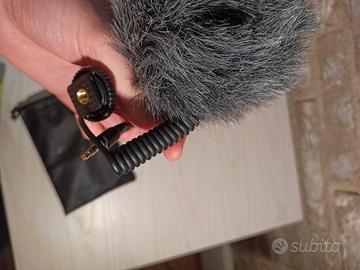 microfono per fotocamera boya