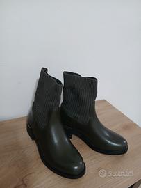 Stivaletti Donna in ecopelle e Maglia