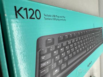 Tastiera Logitech K120 (nuova)