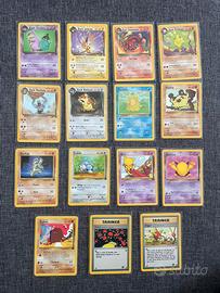 🚀 Lotto 15 Carte Pokémon Vintage - Team Rocket🇬🇧