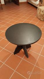 Tavolino rotondo in ardesia