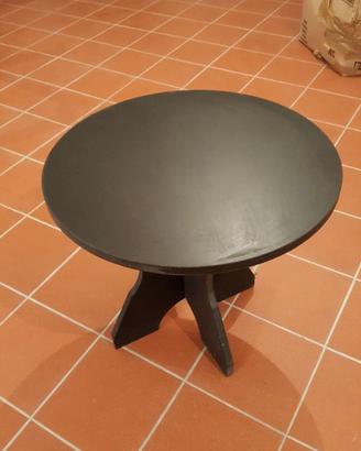 Tavolino rotondo in ardesia