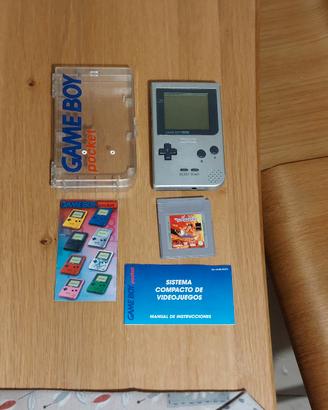 Game Boy Pocket originale con custodia e gioco Ala