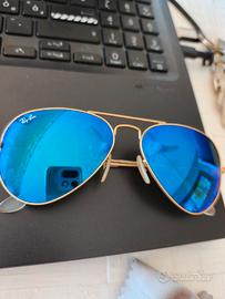 occhiali da sole rayban a specchio