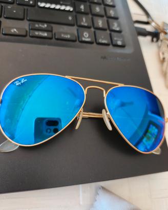 occhiali da sole rayban a specchio