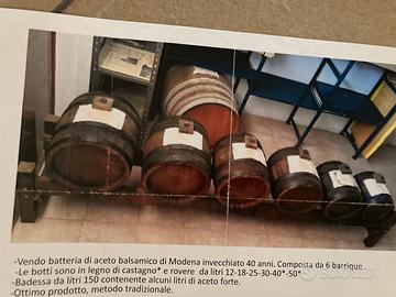 Batteria Aceto Balsamico