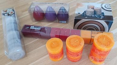 lotto candele medio grandi nuove