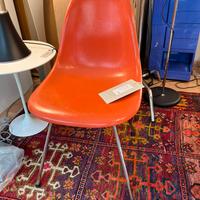 Vitra Eames Fiberglass Side Chair DSX - Sedia