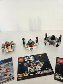 tre set LEGO Star Wars Microfighters