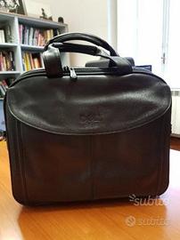 Borsa in vera pelle DELL per computer e documenti