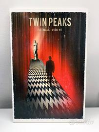 Twin Peaks Quadro su legno