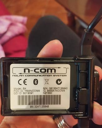 Batteria per interfono casco