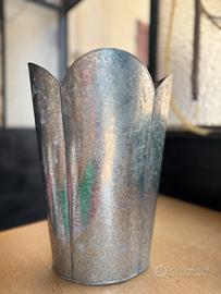 Vaso porta gioro o portaombrelli metallo zincato