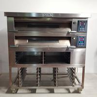 Forno Elettrico Polin per Pizze a 2 Camere