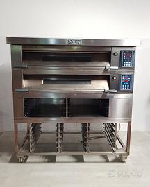 Forno Elettrico Polin per Pizze a 2 Camere