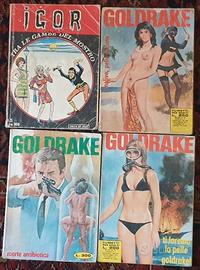 Lotto 4 fumetti anni '70 Igor Goldrake