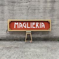 Insegna luminosa “MAGLIERIA” anni ’80 – Neon funzi