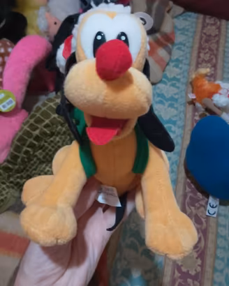 Pluto in versione natalizia peluche