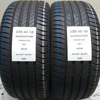 2 GOMME 225 40 18 BRIDGESTONE A2052