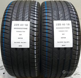 2 GOMME 225 40 18 BRIDGESTONE A2052