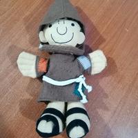 bambola frate in feltro