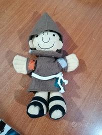 bambola frate in feltro