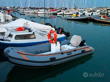 Gomm.Mistral4.5m+Yamaha25/35CV+Carrello Stradale