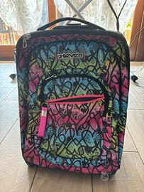 Zaino trolley scuola SEVEN bambina