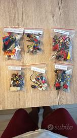 Lotto LEGO Castle anni 80-90 minifigure-accessori