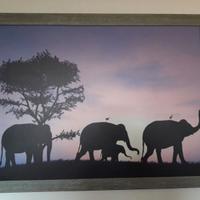 Quadro arredo con effetto riscaldante