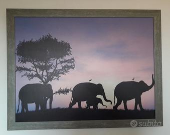 Quadro arredo con effetto riscaldante