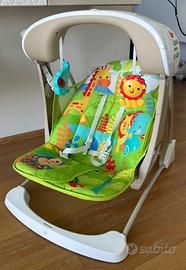 Sdraietta elettrica pieghevole fisher price